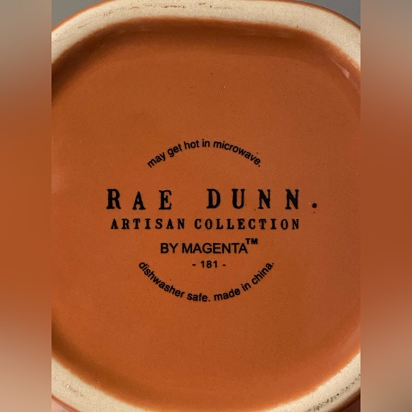 Rae Dunn Artisan Collection Ceramic Joy Floral Mug Perfect for Fall NWT - Picture 5 of 5